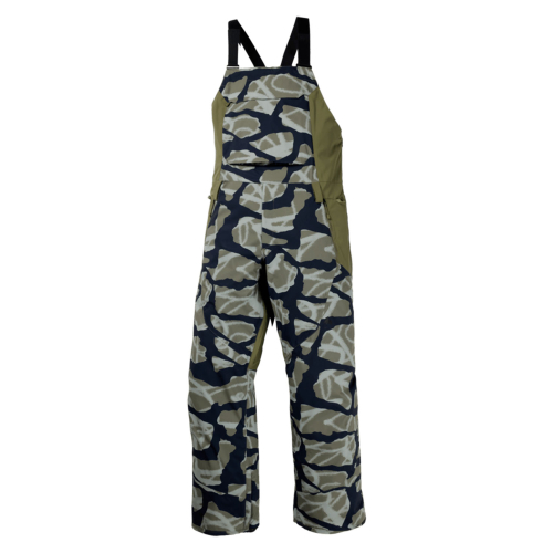 Pantalon de ski / snow Reserve 2L Stretch Bib SPL Graffiti Camo / Forest Moss Homme