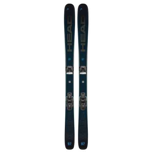 Pack Ski Head Kore 97 W + Fixations Attack 11 Mn Demo Bleu Femme