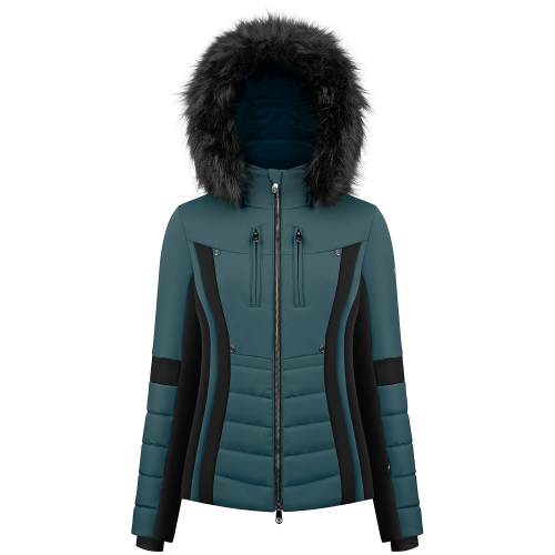 Veste de Ski Poivre Blanc 0804 Ever Green Black Femme