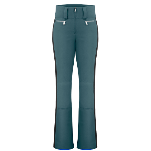 Pantalon de Ski Stretch Poivre Blanc 0822 Ever Green Black Femme