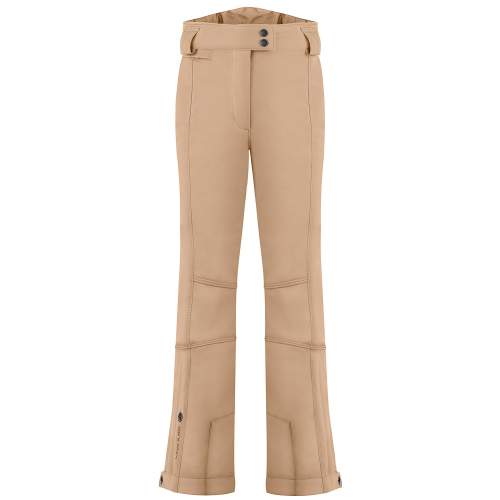 Pantalon de Ski Stretch Poivre Blanc 0820 Almond Brown Femme