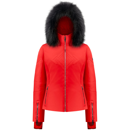 Women's Stretch Poivre Blanc 0800 Scarlet Red9 Ski Jacket