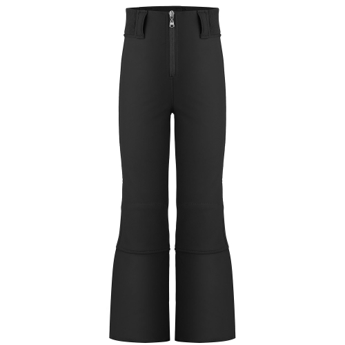Girl's 1121 Black Poivre Blanc Softshell Ski Pants
