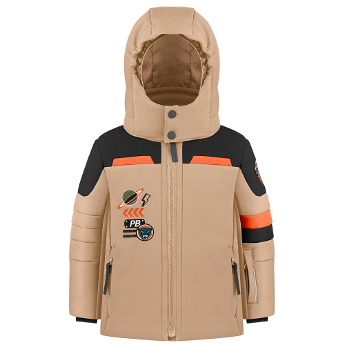 Boy's Poivre Blanc 0900 Multico Almond Ski Jacket