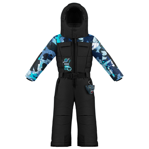 Poivre Blanc 0930 Black Nature Black Boy's Ski Suit