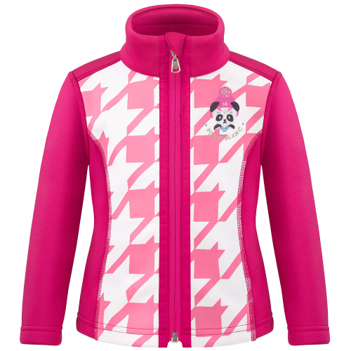 Veste Polaire Poivre Blanc 1500 Fancy Magenta P Fille