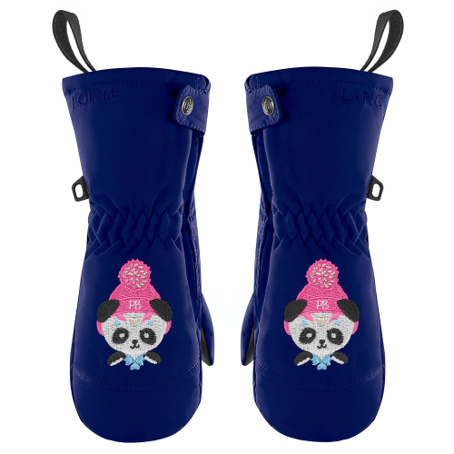 Mouffles de Ski / Snow Poivre Blanc 1073 Infinity Blue Fille