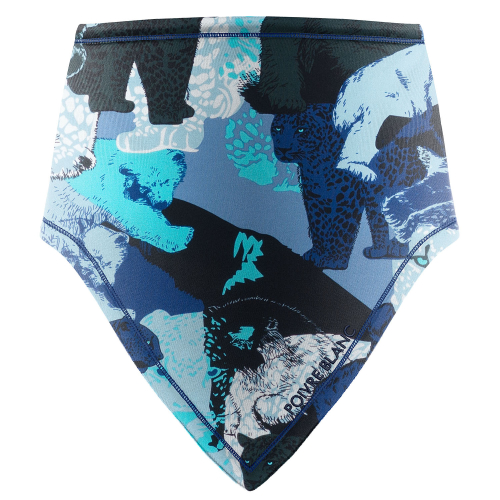 Tour de Cou Poivre Blanc 1591 Nature Blue Fille