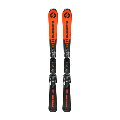 Blizzard Firebird Jr Ski Pack + Fdt Jr 4.5 Orange Boy Bindings