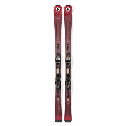 Pack of Blizzard Thunderbird R15-82ltd skis + Comp12 red bindings for men