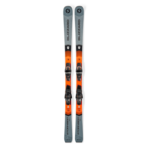 Pack of Blizzard Stormbird 72 Ti skis + Tp11 Light Demo Grey bindings for men