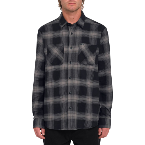 Chemise Volcom Netastone Flannel Black Homme