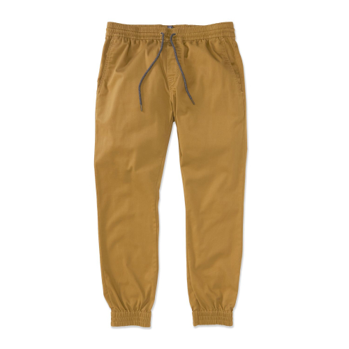 Volcom Frickin Slim Jogger Trousers Dark Khaki Homme