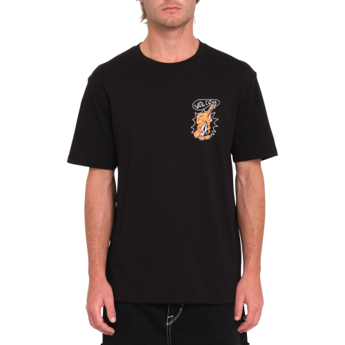 Tee Shirt Volcom Santi Stoned Black Homme