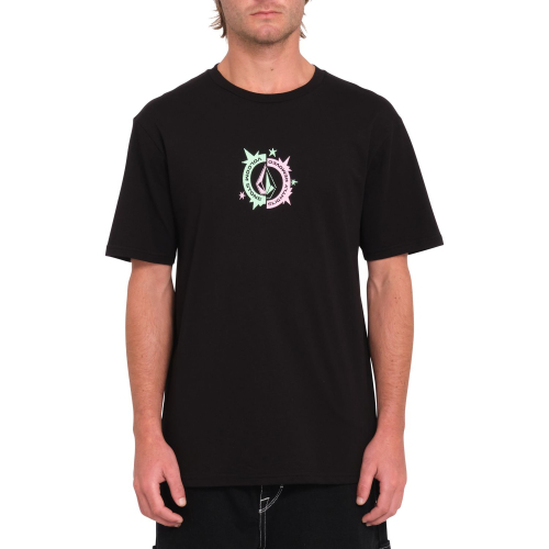 Tee Shirt Volcom Realusion Black Homme