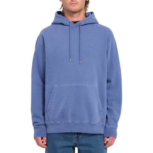 Sweat a Capuche Volcom Single Stone Ballpoint Blue Homme