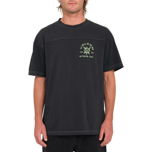 Tee Shirt Volcom Tt B Iguchi Teepee Black Homme