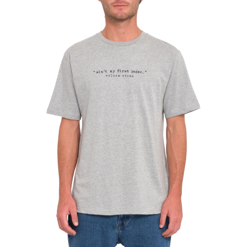 Tee Shirt Volcom Scowboy Heather Grey Homme