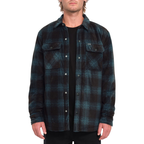 Chemise Polaire Volcom Bowered Fleece Evergreen Homme