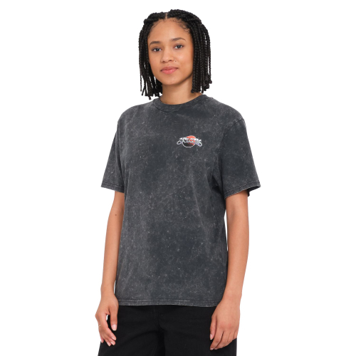 Tee Shirt Volcom Planetary Tee Vintage Black Femme