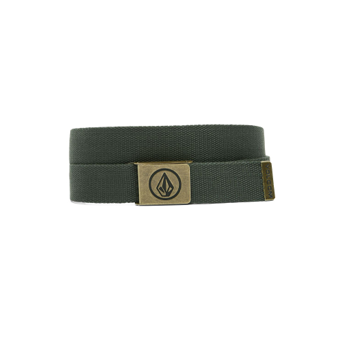 Ceinture Volcom Circle Web Belt Dark Forest Homme