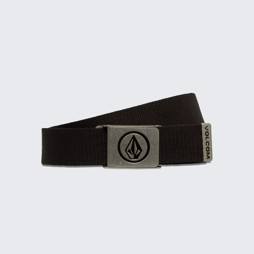 Ceinture Volcom Circle Web Homme Black