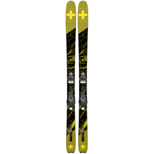 Pack de Ski Dynastar M-Pro 90 Patrol + Fixations SPX12 Jaune Homme