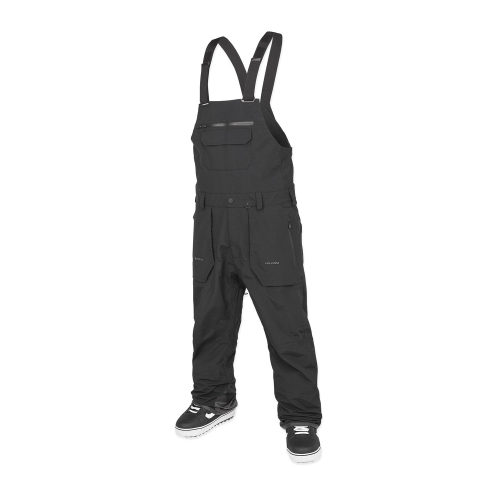 Volcom Rain Gore-Tex Bib Overall Black Men's Ski/Snow Pants