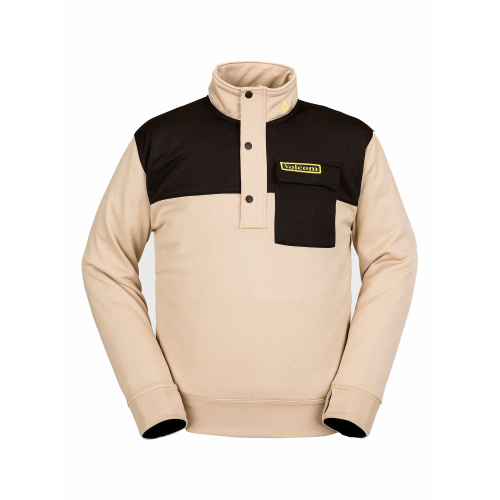 Sweat Polaire Volcom She 2 P-O Fleece Beige Homme