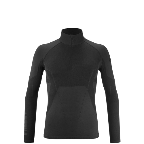 Underwear Top Millet Drynamic Soft Ls 1/2 Zip Black Homme