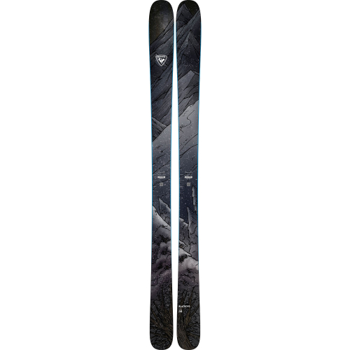 Skis Alone (Without Bindings) Rossignol Blackops 98 Grey Men