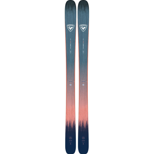 Women's Rallybird Soul 102 Blue Skis without Bindings Rossignol