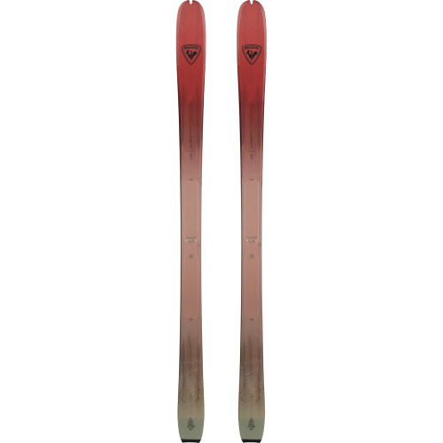 Red Rossignol Escaper 87 Bindless Skis for Men