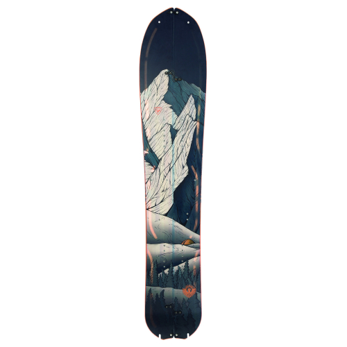 Planche de Splitboard Rossignol Xv Sashimi Split 156 Noir Homme