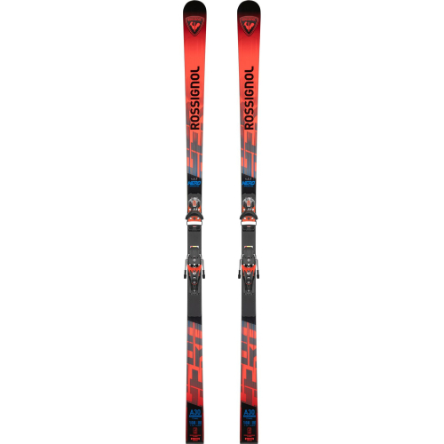 Pack Ski Rossignol Hero Fis Gs Fac 193 R22 + Fixations Spx 15 Rockerace Rouge Homme