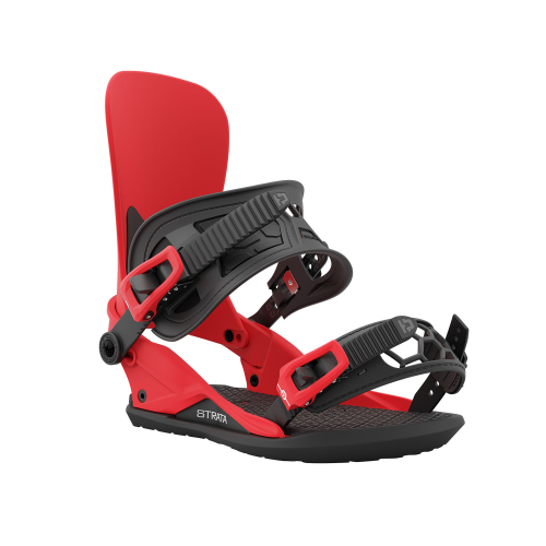 Union Strata Red Men's Snowboard Bindings