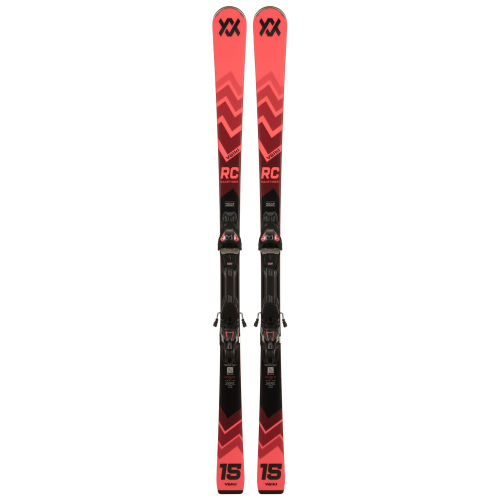 Pack De Skis Volkl Racetiger Rc Red + Fixations Vmotion 10 Gw Rouge Homme