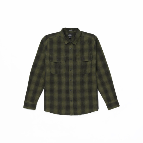 Chemise Volcom Shadowstone Flannel Wintermoss Homme