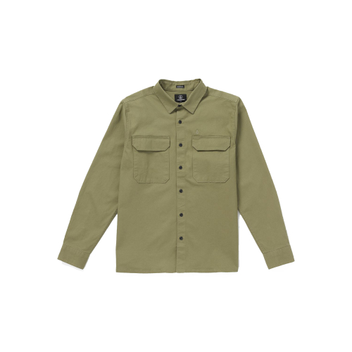 Chemise Volcom Servicestone Workshirt Thyme Green Homme