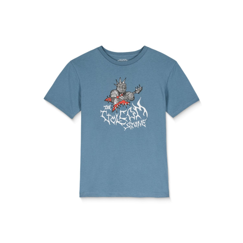 Boy's Volcom Spikesnight ss blue wash T-shirt