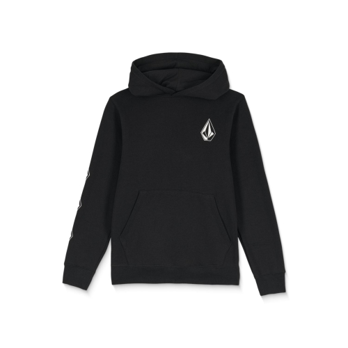 Sweat a capuche Volcom Iconic stone gid po black Garçon