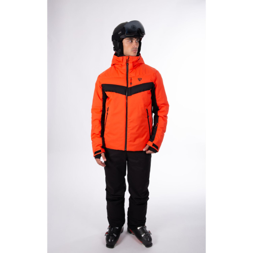 Doudoune de ski / snow Degre 7 Douly deep orange Homme