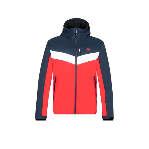 Doudoune de ski / snow Degre 7 Douly vermillon Homme