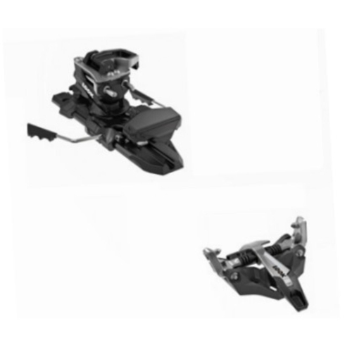 Fixations de ski Look 7 summits 10 d98 black silver