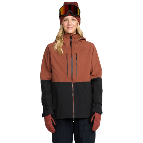 Veste de ski / snow Volcom Vs 3L stretch gore henna Femme