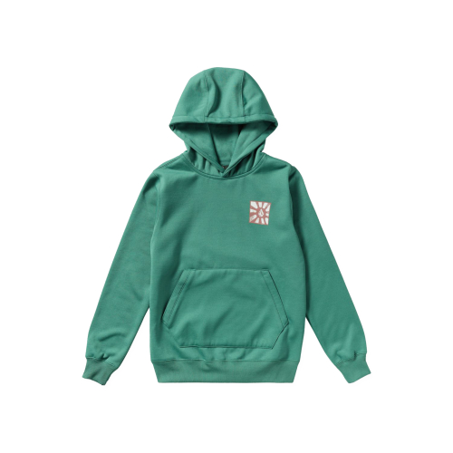 Sweat a capuche Volcom Hydro fleece hoodie spruce green Garçon