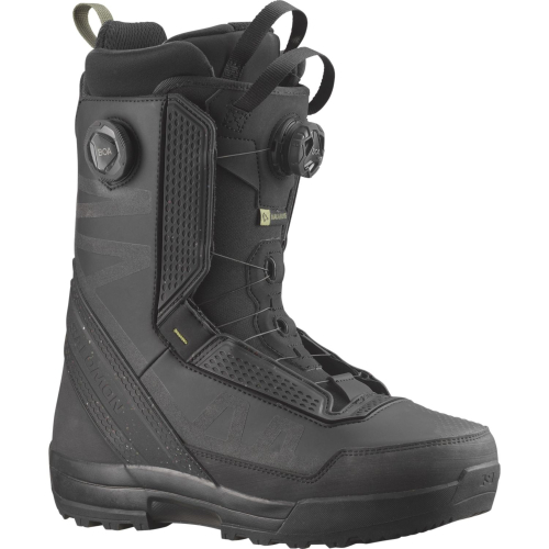 Boots de snowboard Salomon Malamute dual boa black Homme