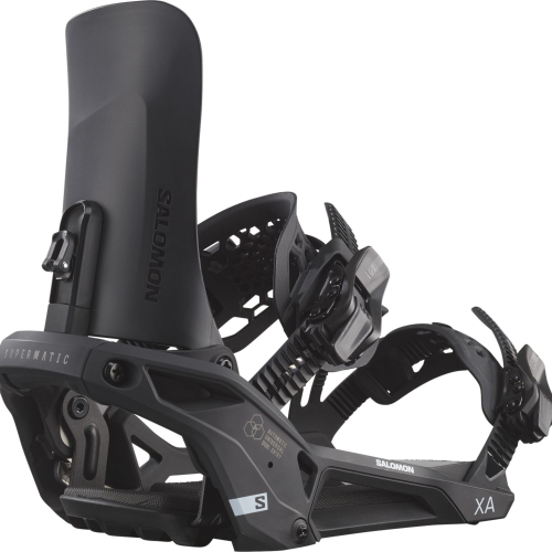 Salomon Xa supermatic black snowboard bindings for men