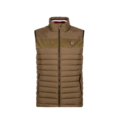 Sleeveless down jacket Duvillard Lilian 2 moss Homme