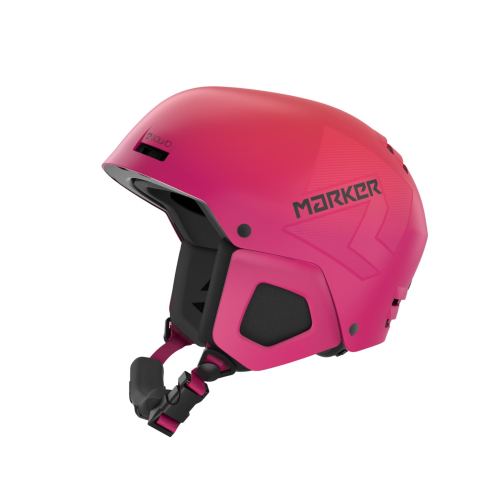 Casque de ski snow Marker Squad Junior Maroon Orange Garçon